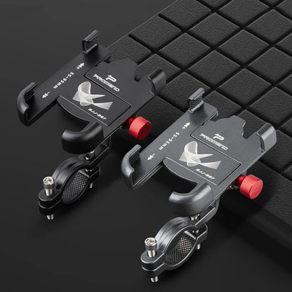 Premium Aluminum Bike & Motorcycle Phone Mount – Secure, 360° Rotatable & Anti-Slip