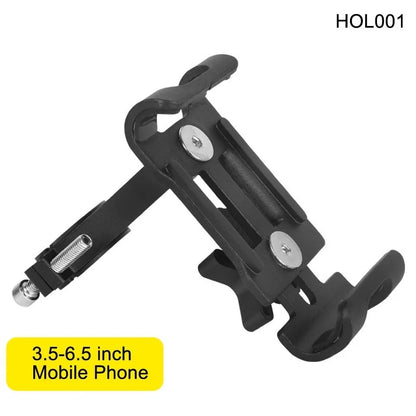 Premium Aluminum Bike & Motorcycle Phone Mount – Secure, 360° Rotatable & Anti-Slip