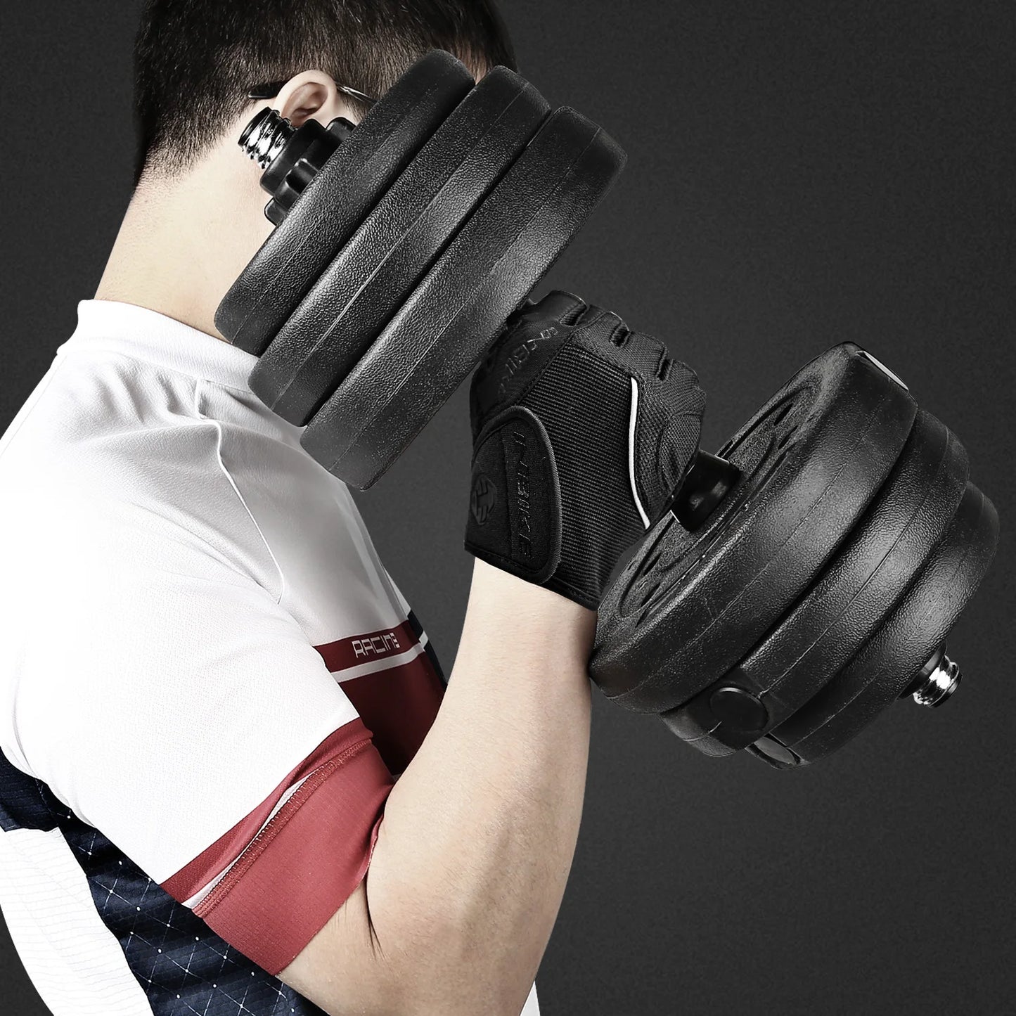 INBIKE Summer Cycling Gloves Half Finger Gel Sport Gloves for Men Women Road Biking Bicycle Gym Fitness Gloves MTB Gloves IF239