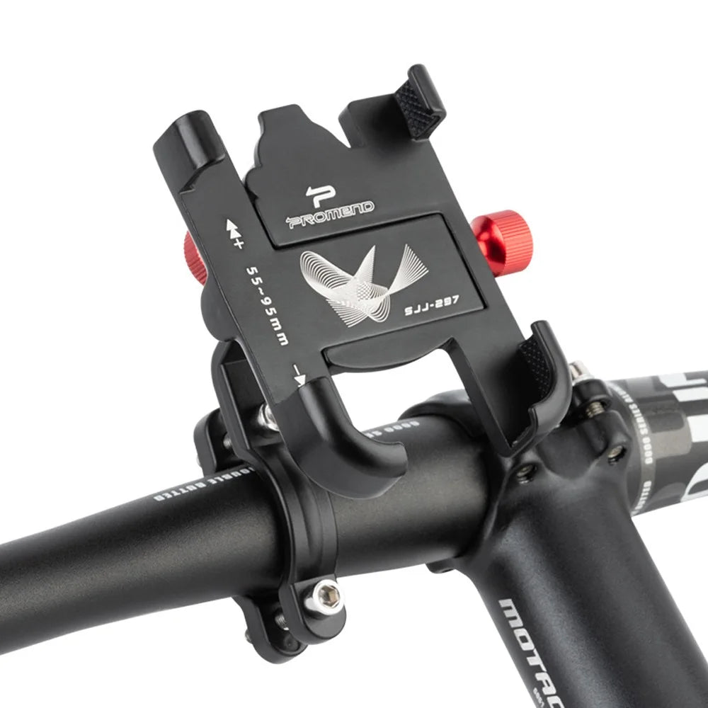 Premium Aluminum Bike & Motorcycle Phone Mount – Secure, 360° Rotatable & Anti-Slip