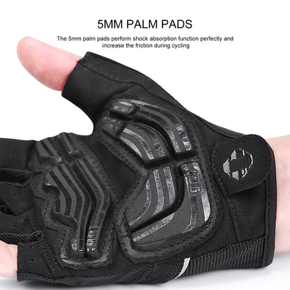 INBIKE Summer Cycling Gloves Half Finger Gel Sport Gloves for Men Women Road Biking Bicycle Gym Fitness Gloves MTB Gloves IF239